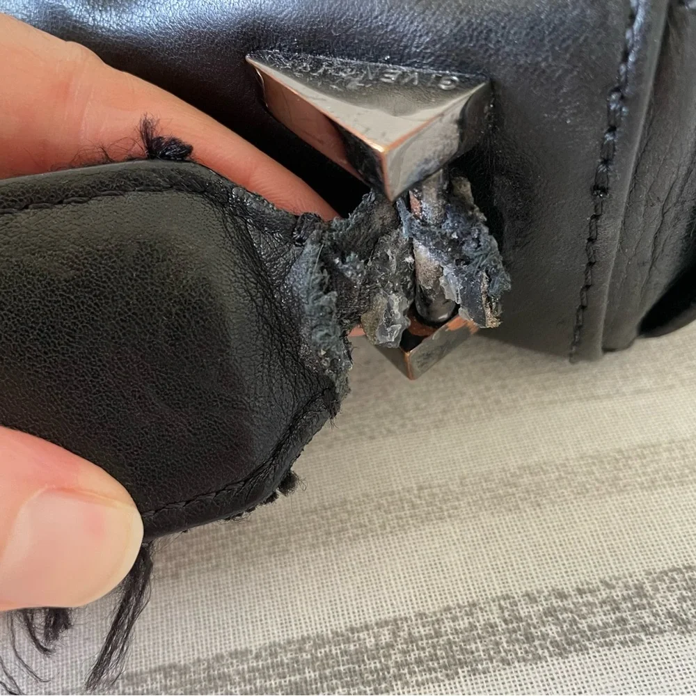 Givenchy poor leather